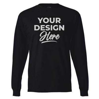 Hanes Beefy-T® Long Sleeve T-Shirt - 5186