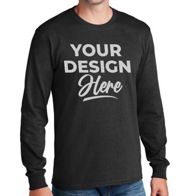 Port & Company Long Sleeve Core Cotton Tee - PC54LS