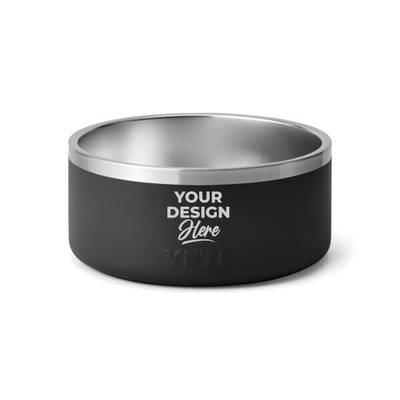 Custom Engraved YETI Dog Bowl Boomer 8