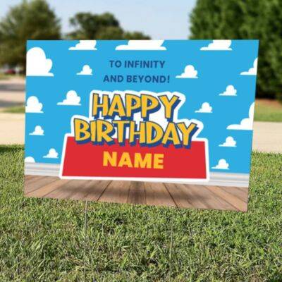 Custom Printed Yard Sign 18" x 12"