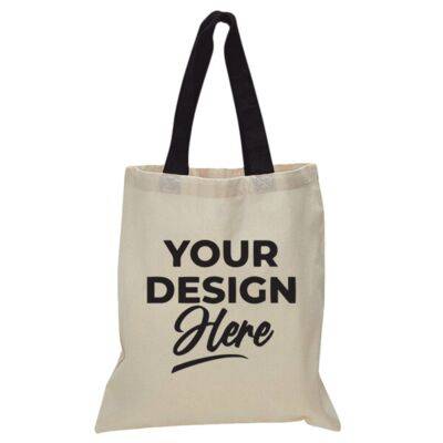 OAD Contrast-Color Handle Tote - OAD105