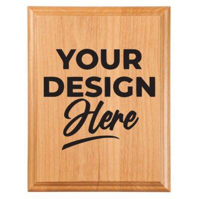 Premium Red Alder Plaque