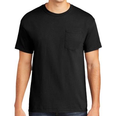 Gildan Heavy Cotton 100% Cotton Pocket T Shirt - 5300