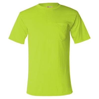 Bayside USA-Made 50/50 Pocket T-Shirt - 1701