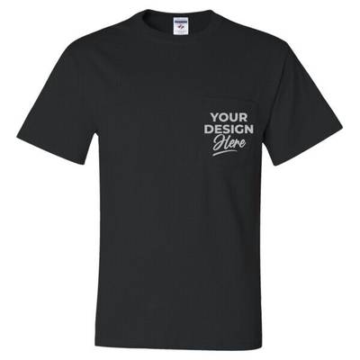 Jerzees Dri-Power® 50/50 Pocket T-Shirt - 29MPR