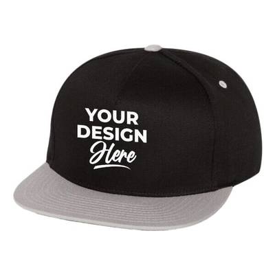 YP Classics Five-Panel Cotton Twill Snapback Cap - 6007