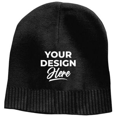 Port Authority 100% Cotton Beanie CP95