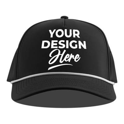 Branded Bills - 5 Panel Rope Detail Hat 545