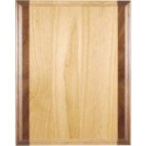 GAP1013 - 10 1/2" x 13" Genuine Red Alder & Genuine Walnut Plaque