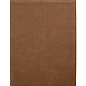 LLP2810 - 8" x 10" Dark Brown Laserable Leatherette Plaque