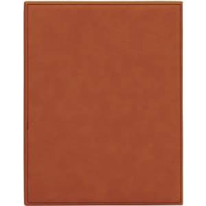 LLP41013 - 10 1/2" x 13" Rawhide Laserable Leatherette Plaque