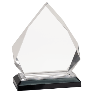 IMP301S - 5 1/4" x 6 3/4" Silver Diamond Impress Acrylic
