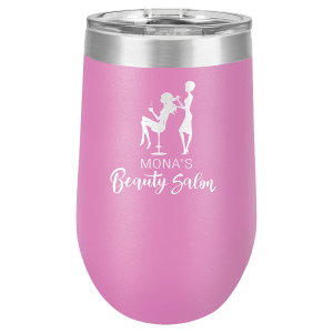 LTM808 - Polar Camel 16 oz. Light Purple Vacuum Insulated Stemless Tumbler with Lid