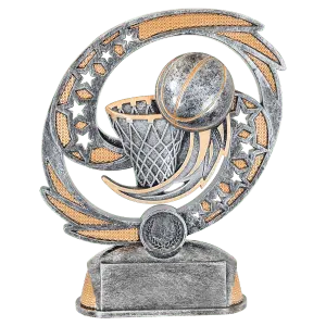 HC322 - 7 1/2" Basketball Hurricane Award
