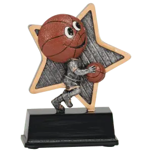 LPR02 - 5" Basketball Little Pal Resin