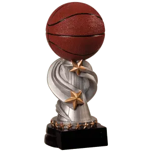 REN302 - 8 1/2" Basketball Encore Resin