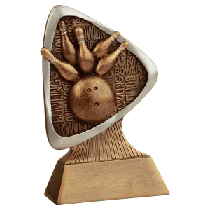 TRD103 - 5 1/2" Bowling Triad Resin