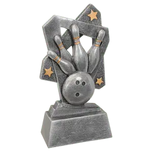 TR153 - 6 1/2" Bowling Triumph Resin