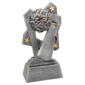 TR154 - 6 1/2" Cheer Triumph Resin