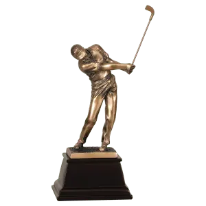 GSN23 - 15" Bronze Male Golf Resin Award