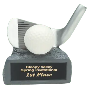 JDS31A - 4 1/4" Color Golf Resin