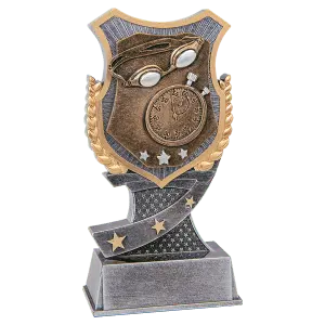 SA608 - 6" Swimming Shield Award