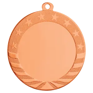 SB265B - 2 3/4" Bright Bronze 2" Insert Holder Starbrite Medal