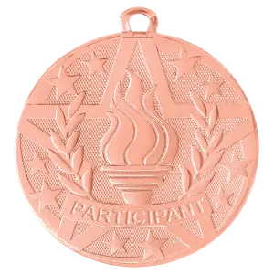 SS508B - 2" Bronze Superstar Participant Medal