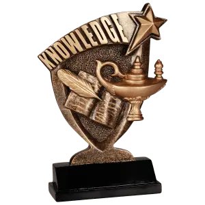 BCR208 - 7" Lamp of Knowledge Broadcast Resin