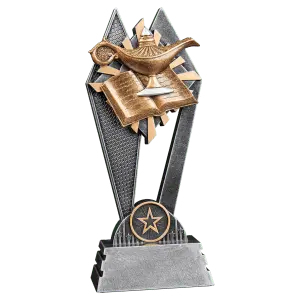 SR209 - 8" Lamp of Knowledge Sun Ray Award