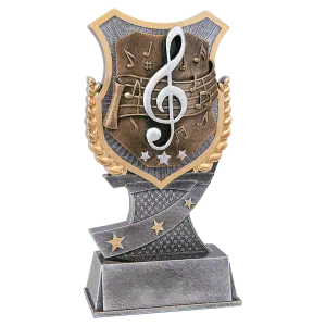 SA706 - 7" Music Shield Award