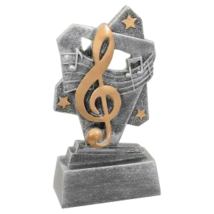 TR109 - 5 1/2" Music Triumph Resin