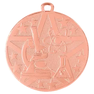SS513B - 2" Bronze Superstar Science Medal