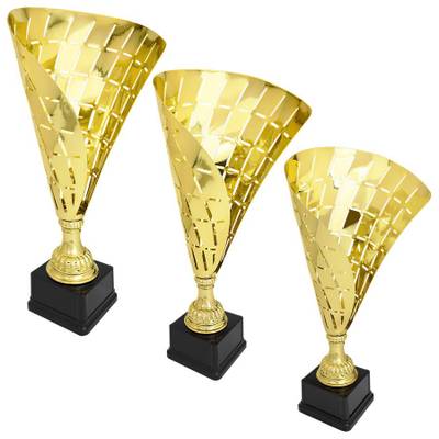 Metal Flag Cup on Plastic Base