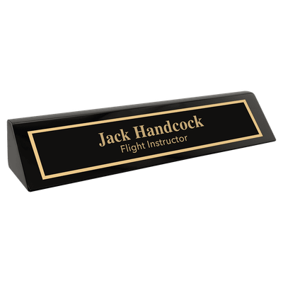 Piano Finish Desk Wedge