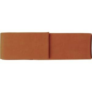 6 1/2" x 2" Rawhide Laserable Leatherette Double Pen Case - CS115
