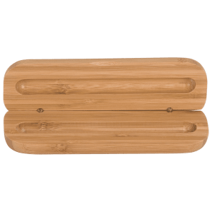 6 3/4" x 2 1/8" Bamboo Pen Case