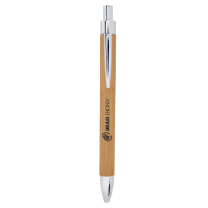 Bamboo Laserable Leatherette Pen - LP463
