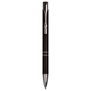 Black with Silver Trim Laserable Pen - LP801