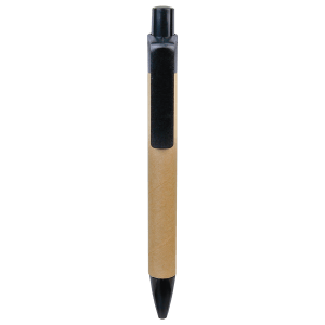 Recycled Paper Pen with Black Trim