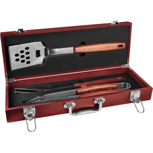 3-Piece Rosewood BBQ Set - BBQ03B