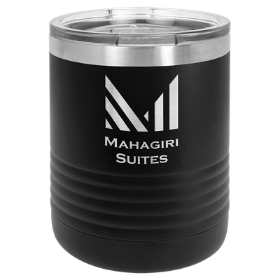 100 - Tumblers Promo  - Polar Camel 10 oz. Vacuum Insulated Ringneck Tumbler with Clear Lid – 1-Spot Laser Engraving (100 Tumblers)