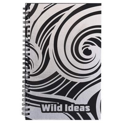 5 1/2" x 8 1/2" LazerBurst Spiral Notebook