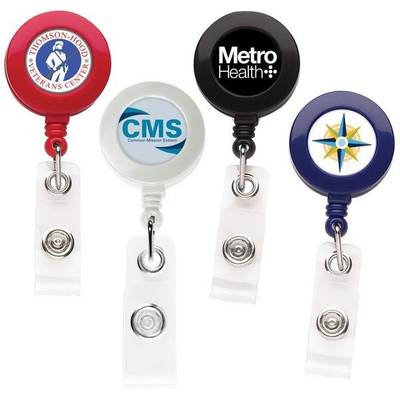 "Better" Round Retractable Badge Reel