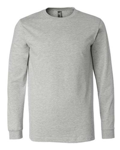 Bella + Canvas - Heather CVC Long Sleeve Tee