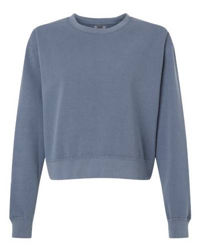 Comfort Colors - Women's Garment-Dyed Mid-Length Crewneck Sweatshirt